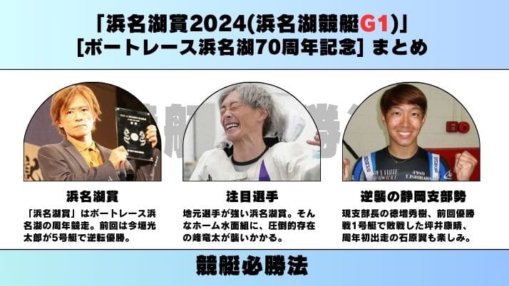 「浜名湖賞2024(浜名湖競艇G1)」まとめ